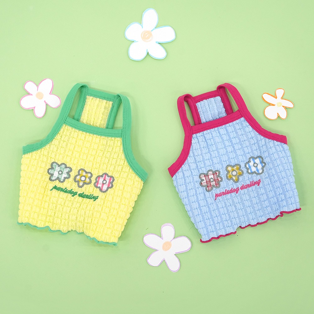 [패리스독] 트리플플라워버블크롭티