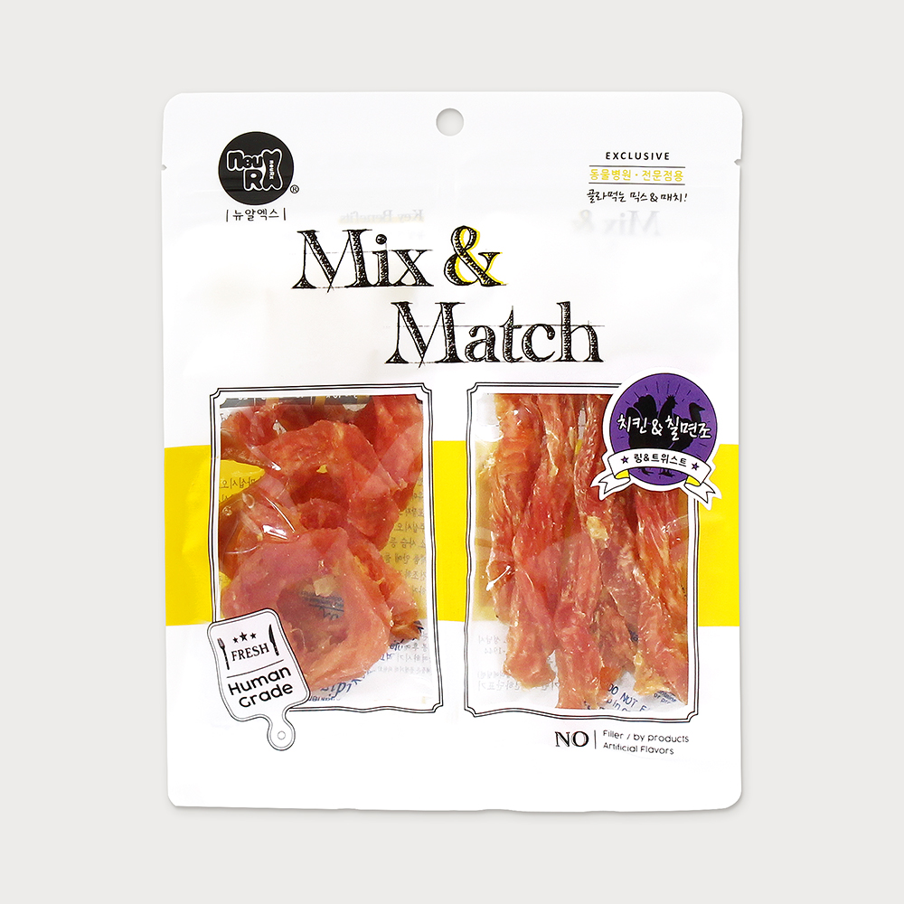 [뉴알엑스] YT 믹스앤매치 치킨&칠면조 (100g)