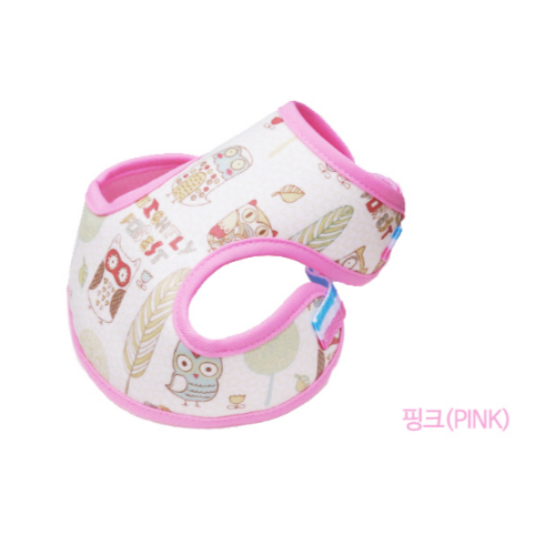 [떨이특가!] [지엠펫] 부엉이 하네스 리드줄 세트 (핑크)