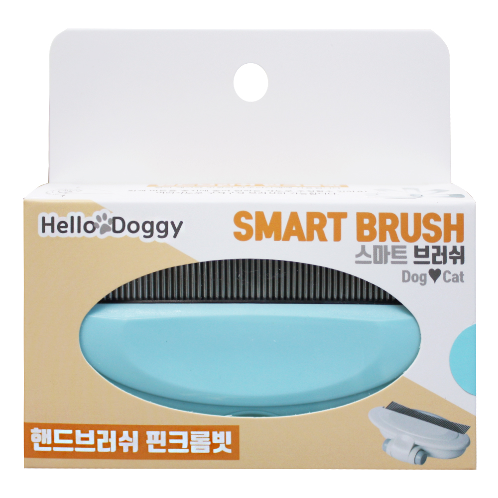 할인특가! [스마트] 핸드브러쉬 (핀크롬빗)