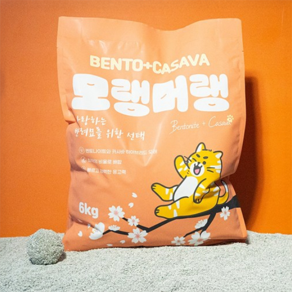 ⊙모랭머랭 벤토나이트+카사바 6kg