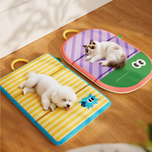 [바바펫] 방수 양면 쿠션 매트 접이식 방석 2size