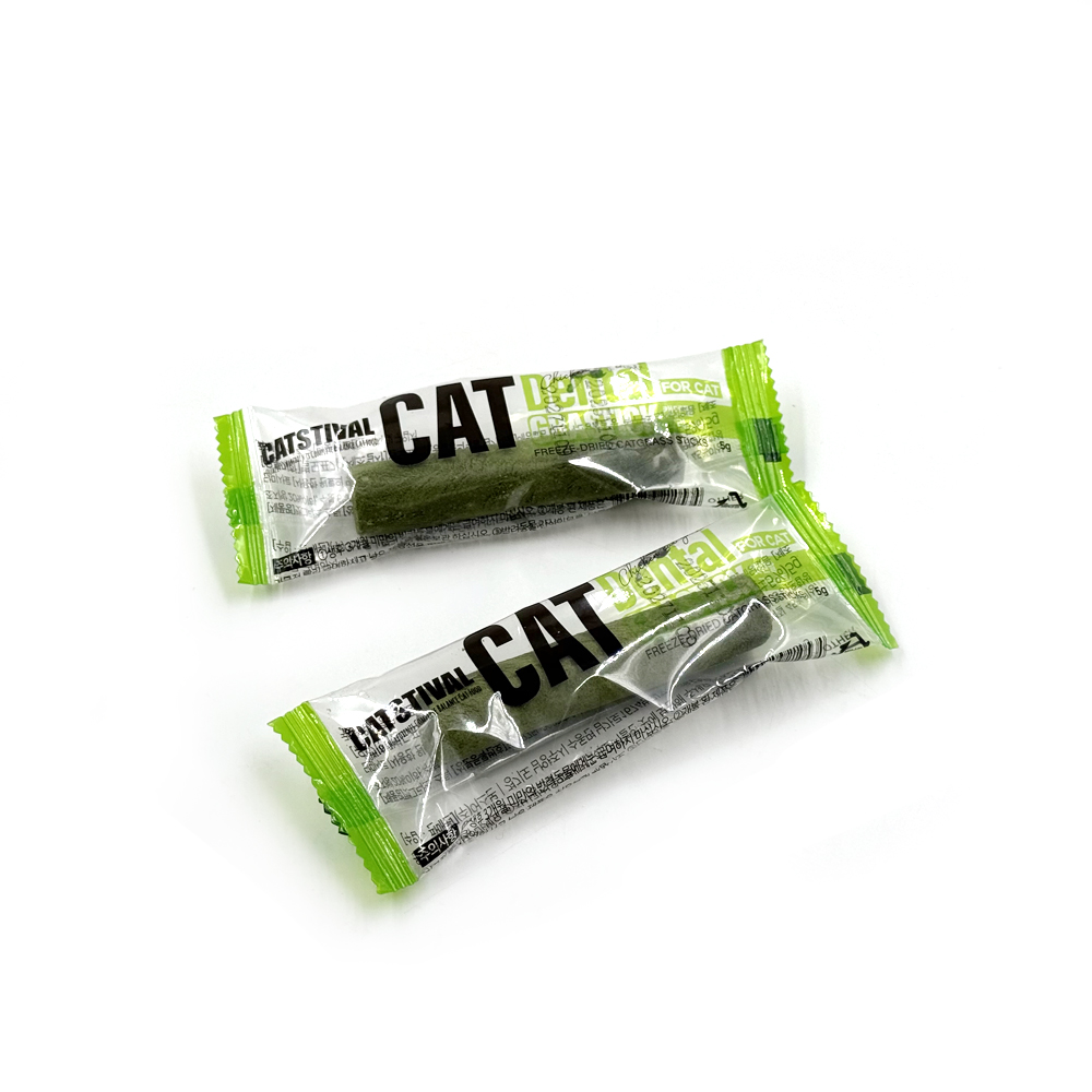 캣스티발 캣그라스 스틱 1p / 고양이 동결건조 그라스 간식
