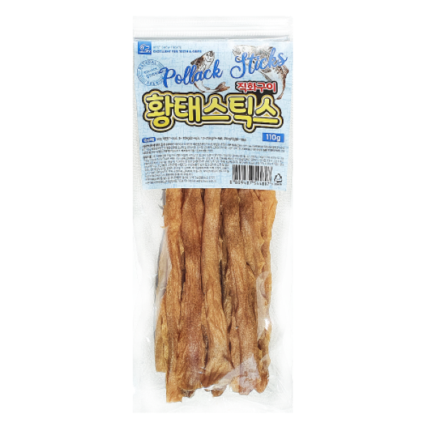 [네추럴EX] 황태스틱스110g