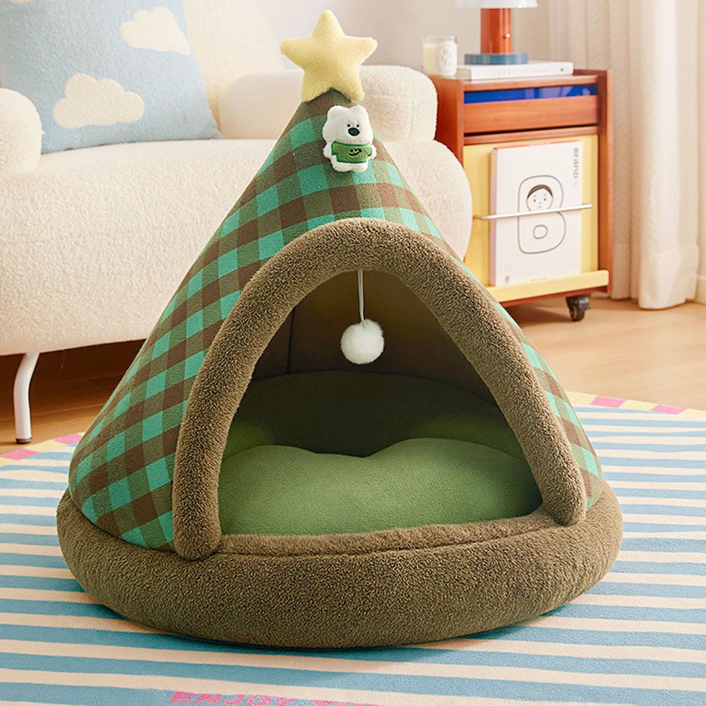 [레드퍼피] 스타하우스-체크그린