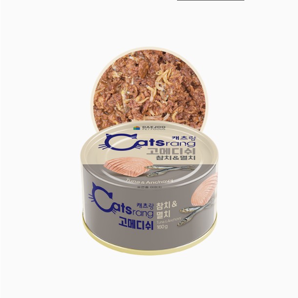 캐츠랑)고메디쉬 참치&멸치 160g