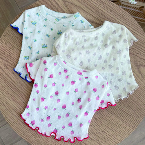 [218H] 아일렛티셔츠(블루)