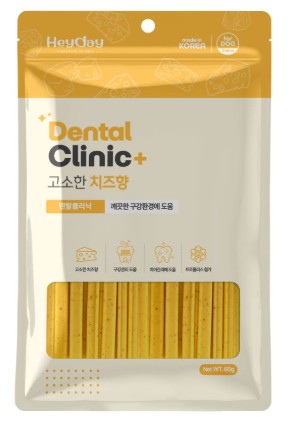 헤이데이)덴탈클리닉 치즈맛 60g