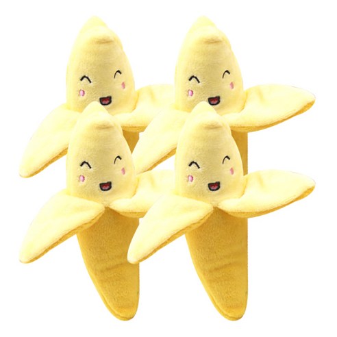 한정세일판매★ [티티펫] 봉제삑삑이 (바나나/4개 1세트) ★재고소진시까지