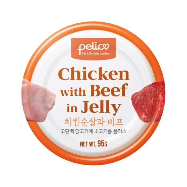 펠리코 독 치킨순살과 비프캔95g(24개입)