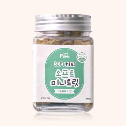 리틀포우 소프트 미니트릿 가수분해 치킨180g