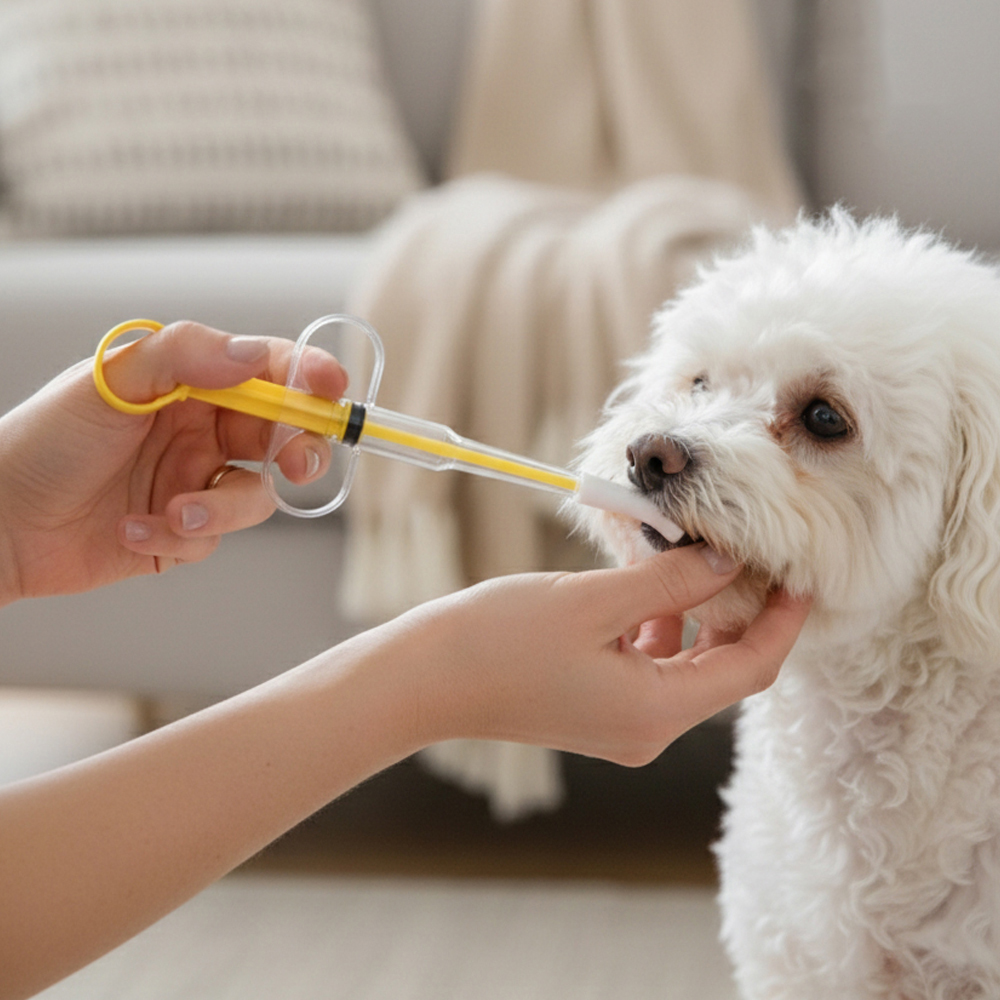 [애구애구] 고무팁이 빠지지 않는 안전한 알약 투약기 세이프락 필건 (2개)
