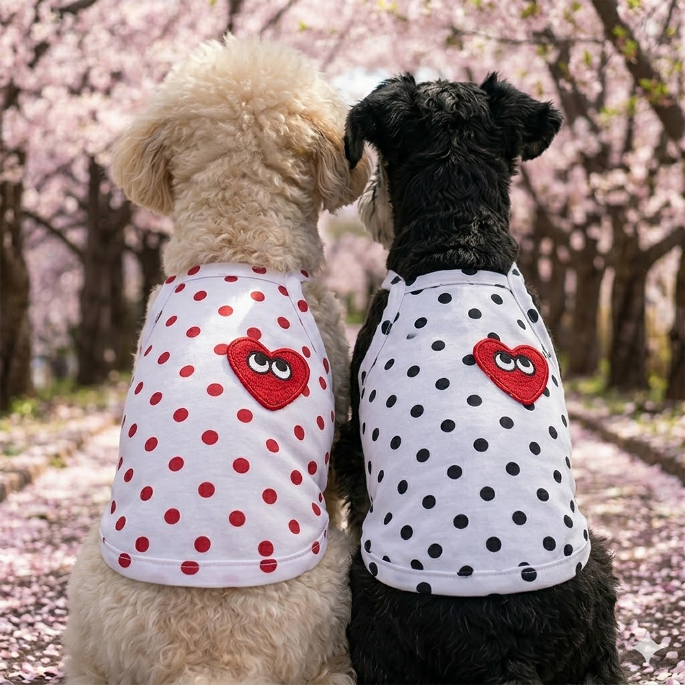 [패션독]  하트봉봉끈나시