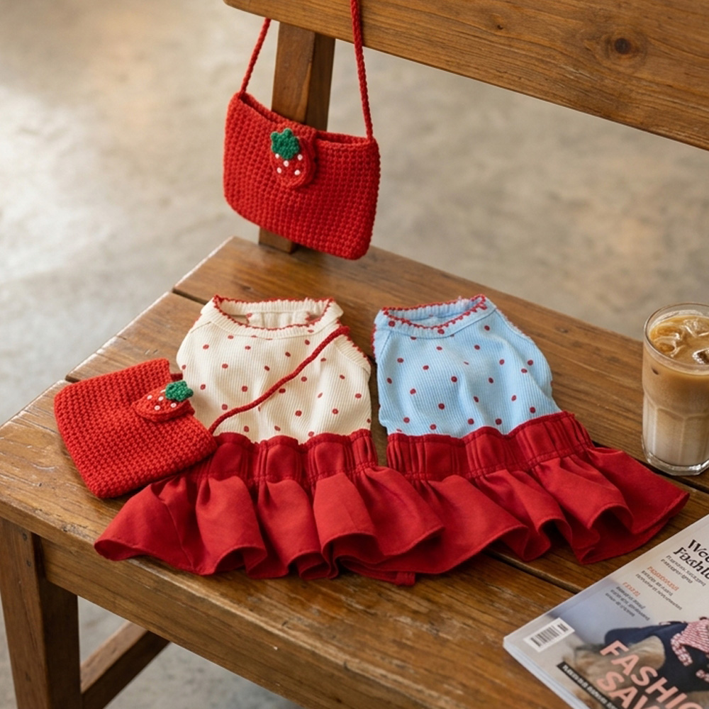 [215H] 레트퐁퐁원피스(블루)