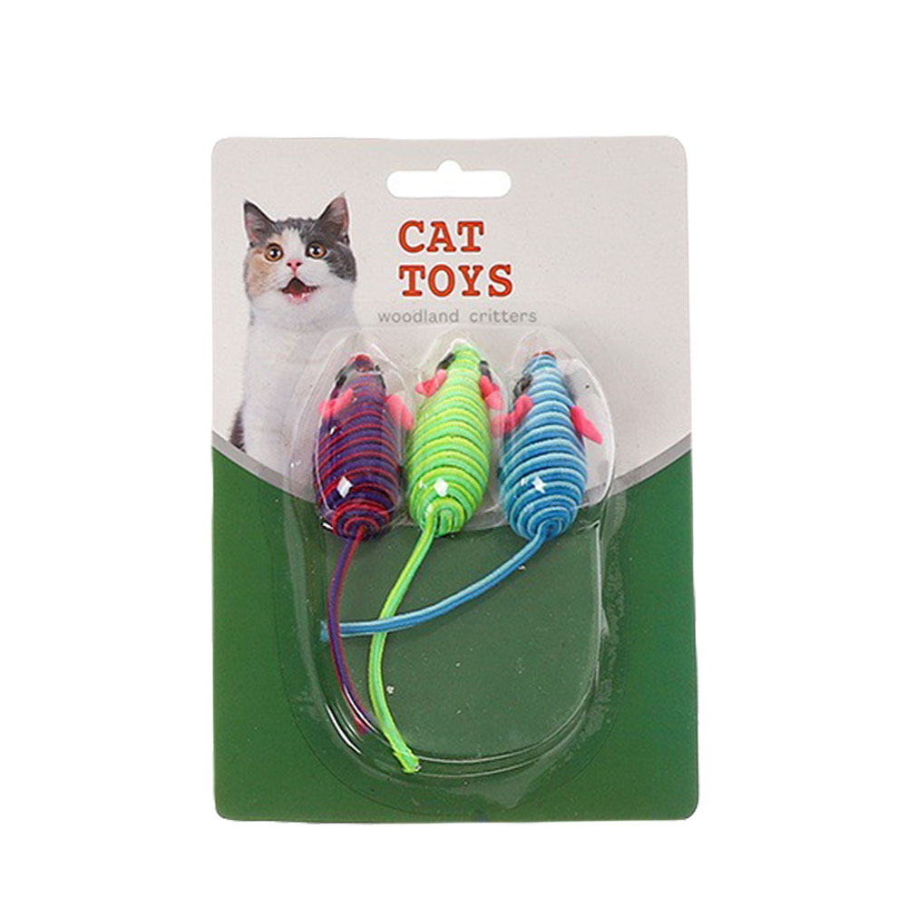 크레용펫  쥐돌이 3P 세트 고양이 사냥 장난감