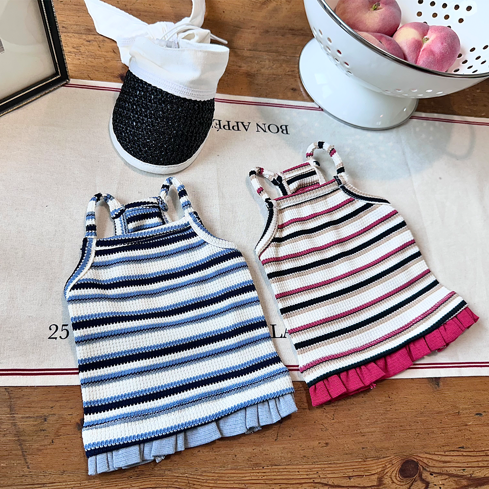 [패션독]  도넛크롭원피스