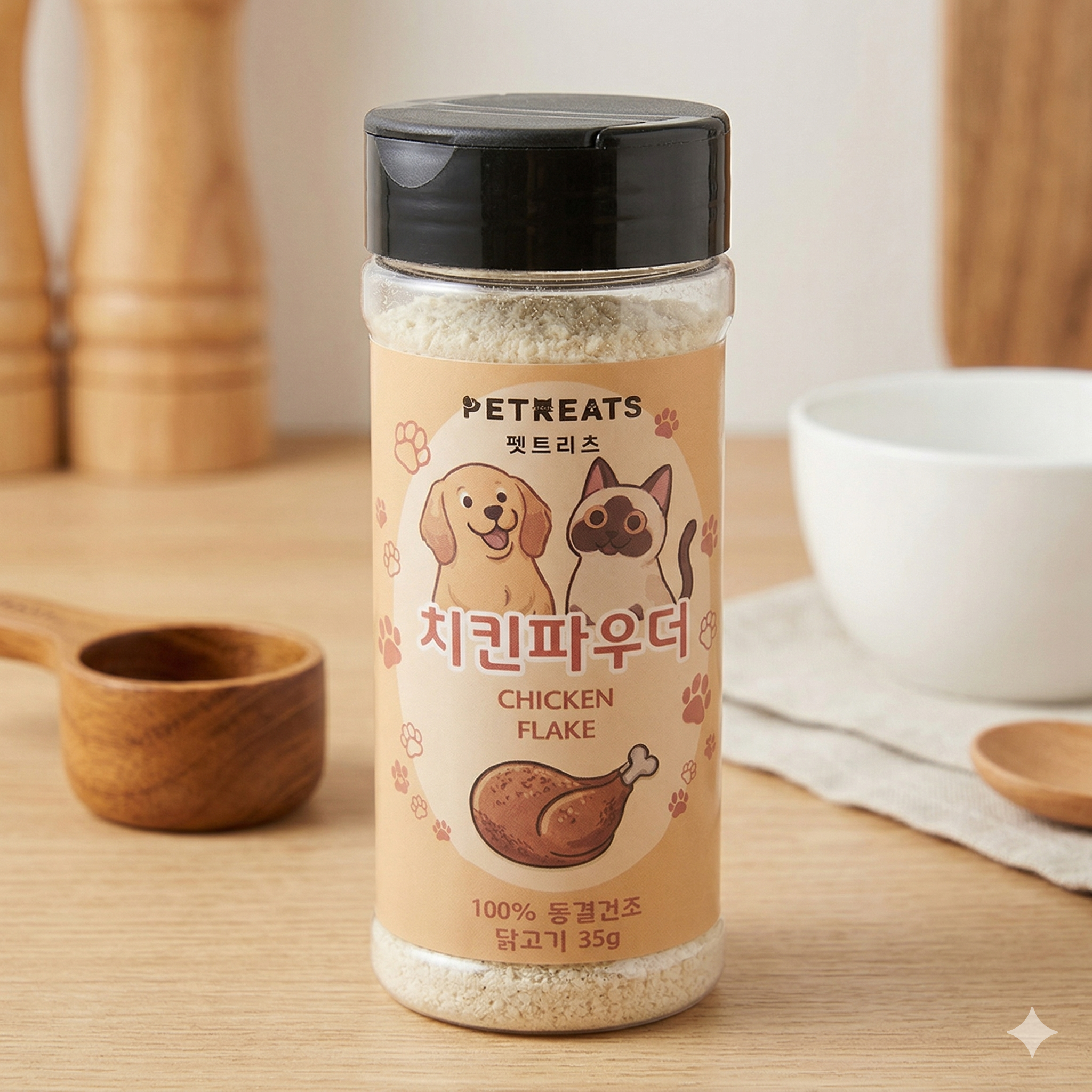 펫트리츠 치킨 파우더 35g 동결건조 사료토핑