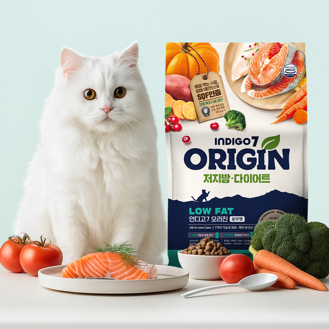 인디고 오리진 로우 팻 포 캣 (1.2kg)