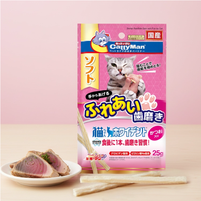 캐티맨 냥덴탈 가다랑어껌25g