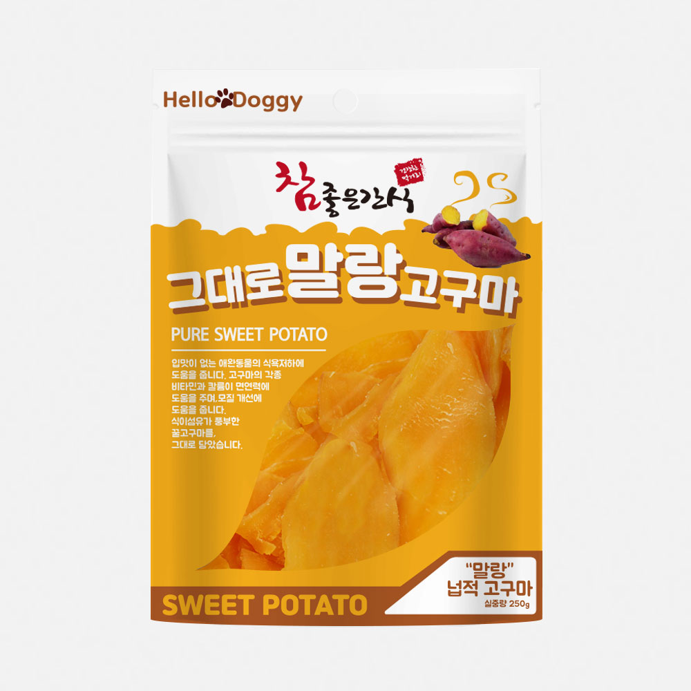 [헬로도기] 말랑고구마(넙적) 250g