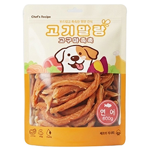 고기말랑 고구마촉촉 (연어) 600g
