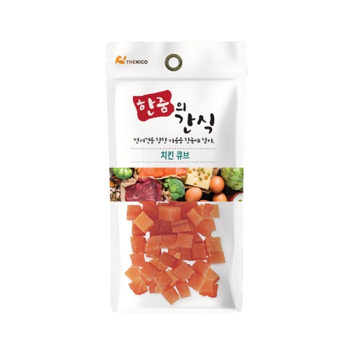 한줌의간식 치킨큐브35g