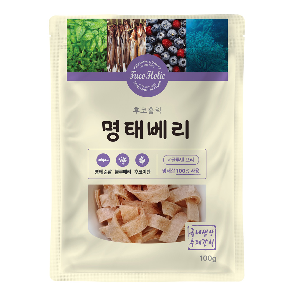 후코홀릭 명태 베리 100g