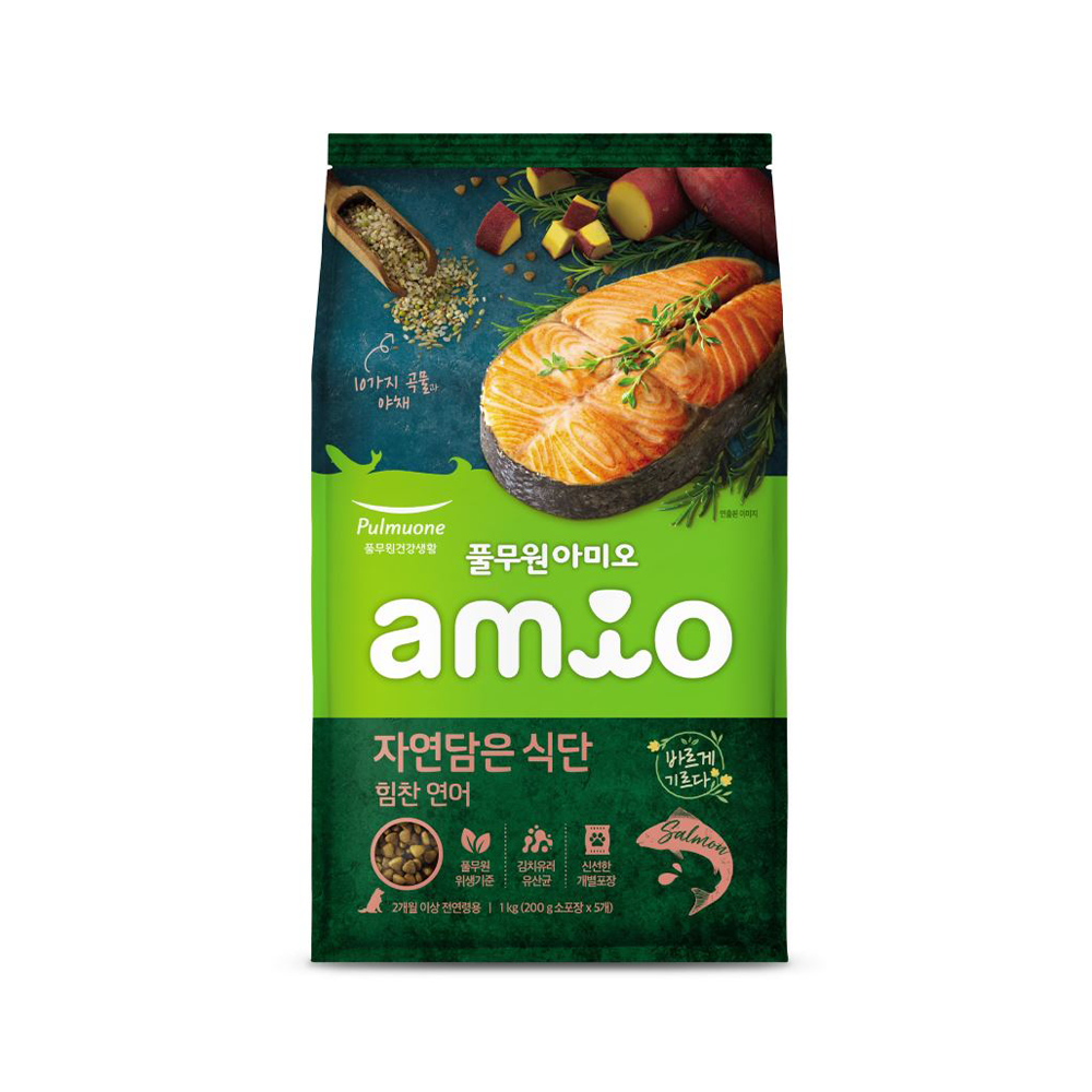 [풀무원] 아미오 자연담은 식단 힘찬연어 1kg