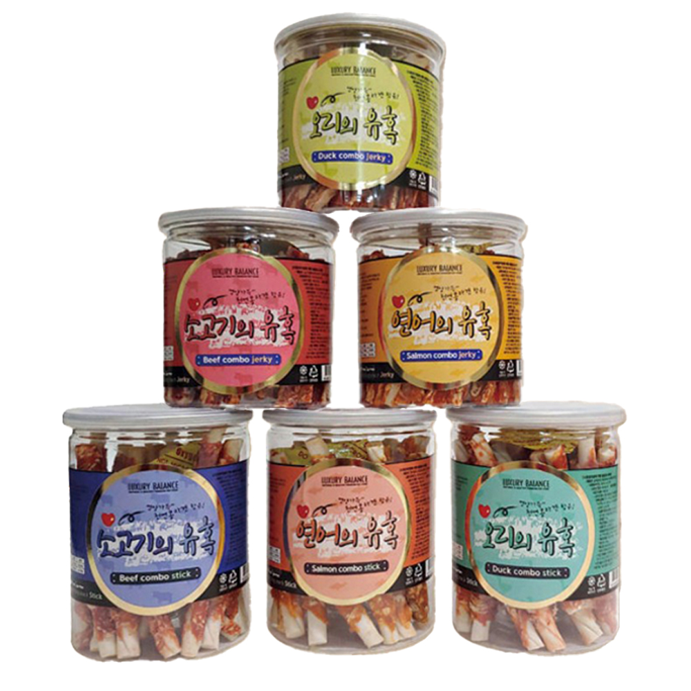 [럭셔리발란스] 유혹시리즈 영양간식 (200g/져키&스틱)