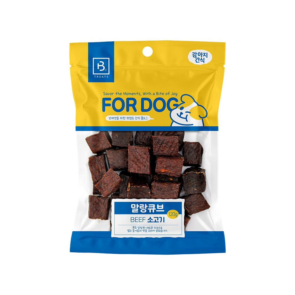브리더랩 FORDOG(말랑큐브)소고기120g