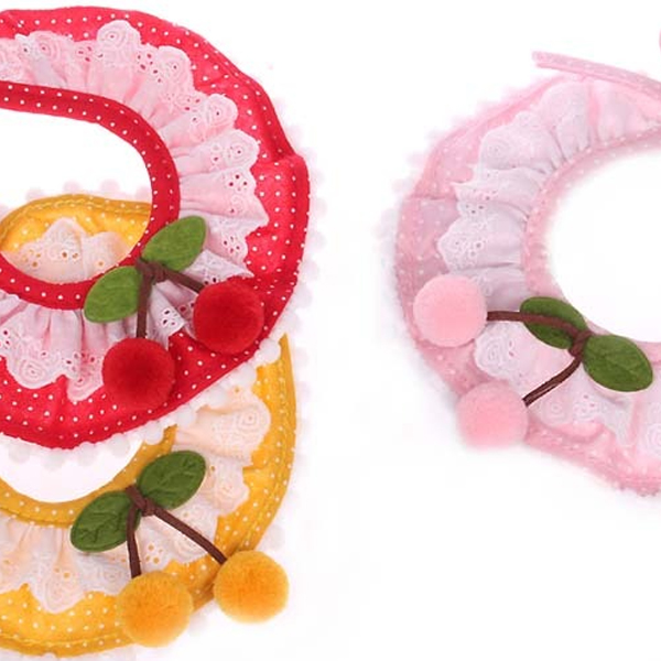 하니펫 포인트 체리 스카프 악세서리 (랜덤출고)