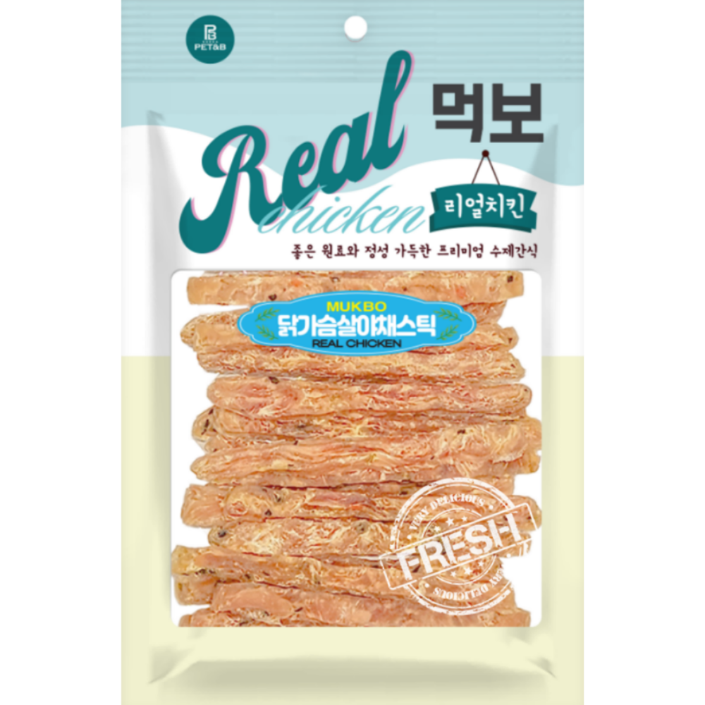 [오프라인전용/5+1증정] 먹보리얼 닭가슴살 야채스틱 180g
