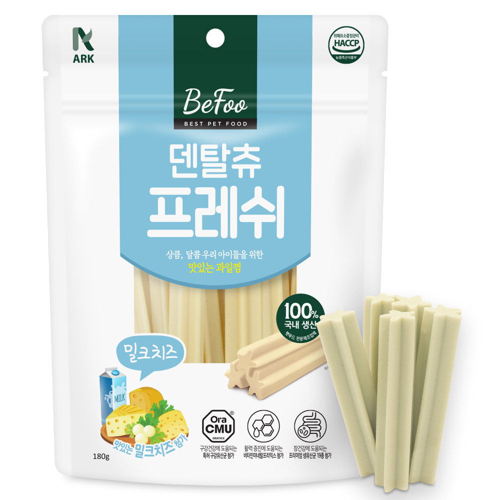[임박] [5+5] 베푸 덴탈츄 프레쉬 밀크치즈 [180g]