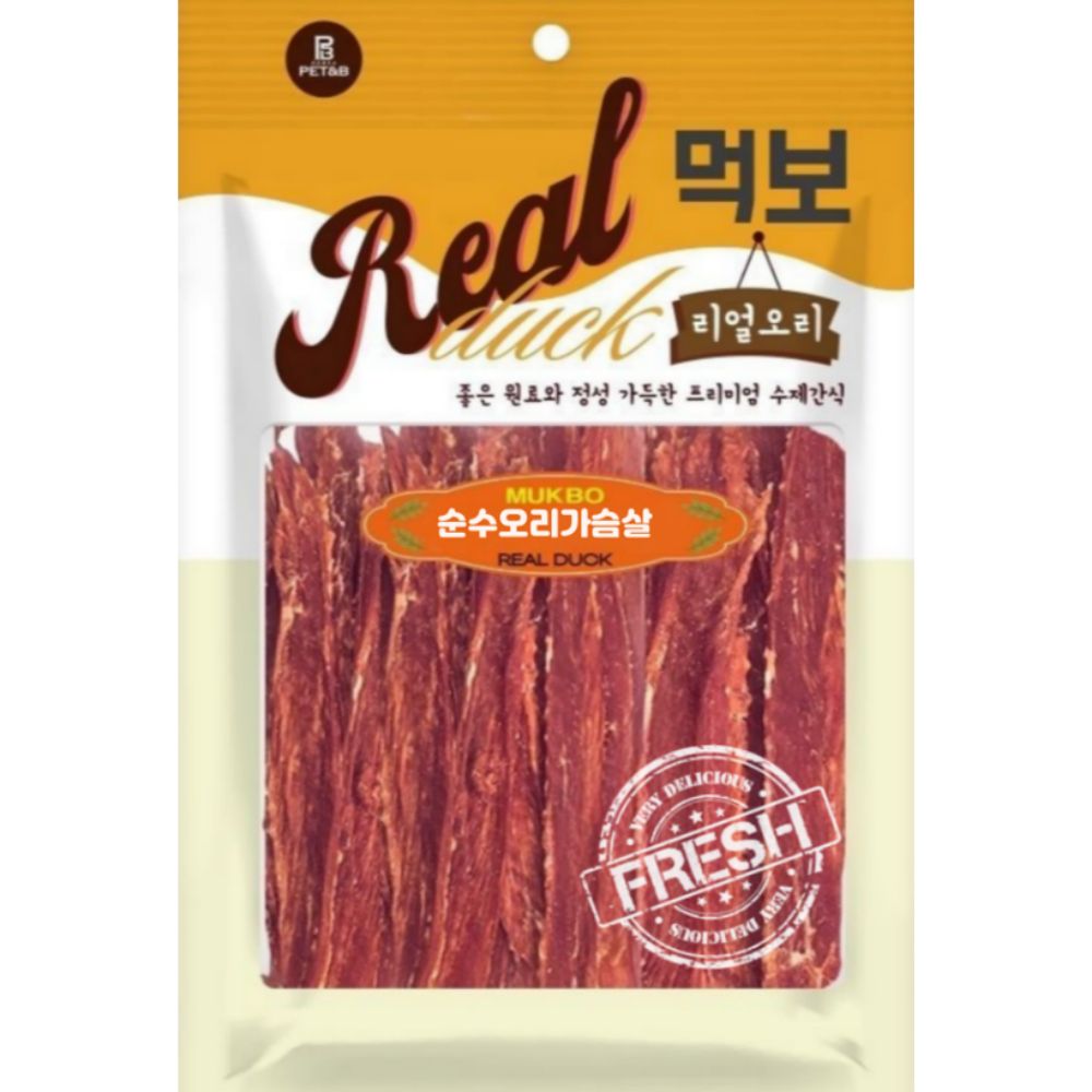[오프라인전용/5+1증정] 먹보리얼 순수 오리가슴살 140g