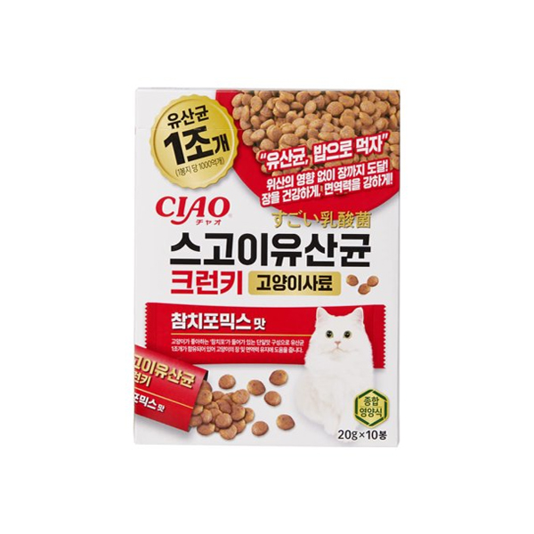 [26.11월27일] 이나바 스고이 유산균 크런키 참치포믹스200g