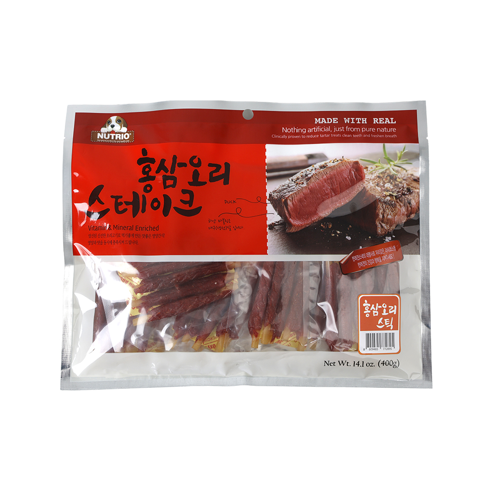 뉴트리오 홍삼 오리스테이크 400g