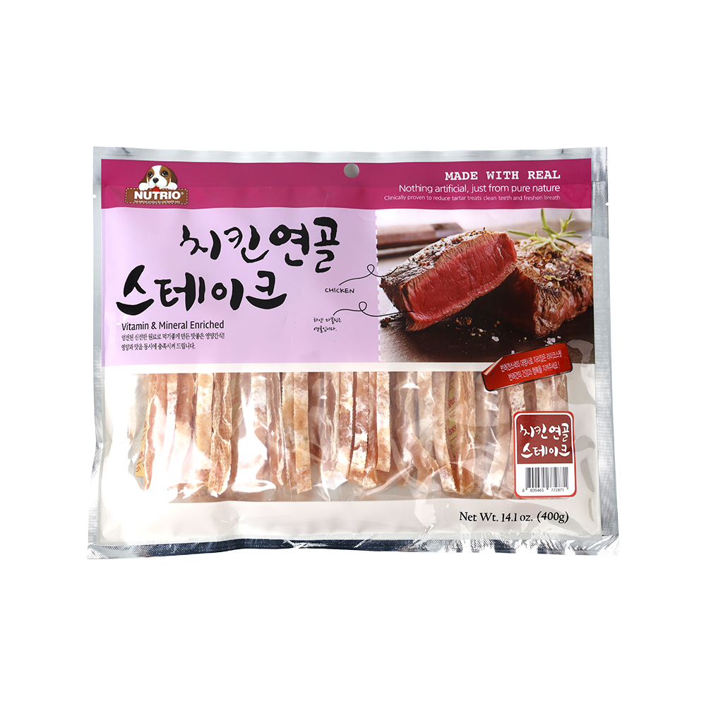 뉴트리오 치킨 연골스테이크 400g