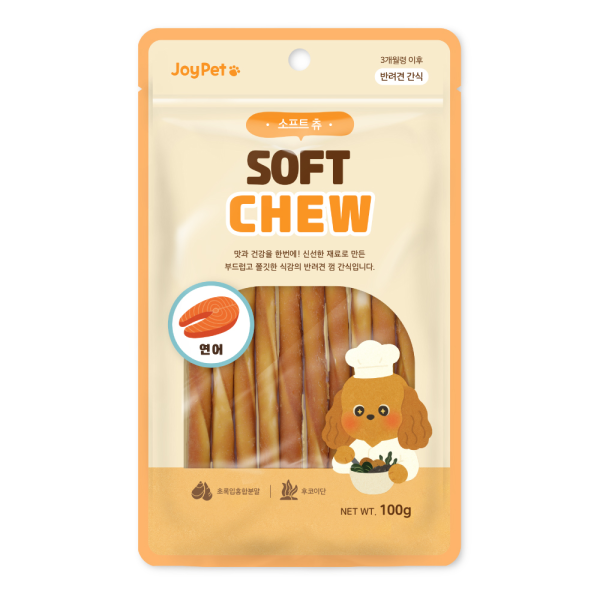 할인특가! [조이펫] 소프트 츄 100g (연어)