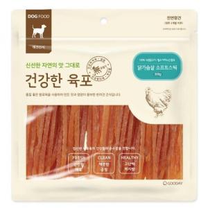 할인특가! [건강한육포] 닭가슴살 소프트 스틱 (300g)