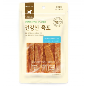 할인특가! [건강한육포] 건조 닭가슴살 슬라이스 (100g)