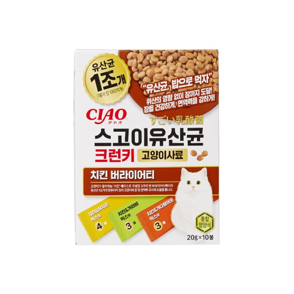 이나바 스고이 유산균 크런키 치킨버라이어티200g