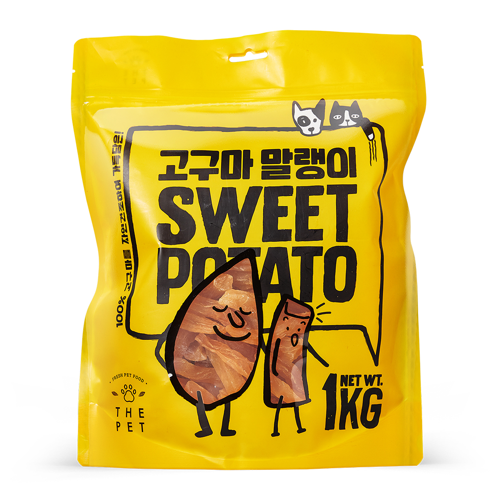 [더펫] 고구마말랭이 1kg