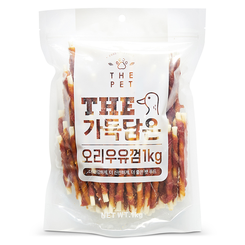[더주스] 더펫  더 가득담은 오리우유껌 1kg