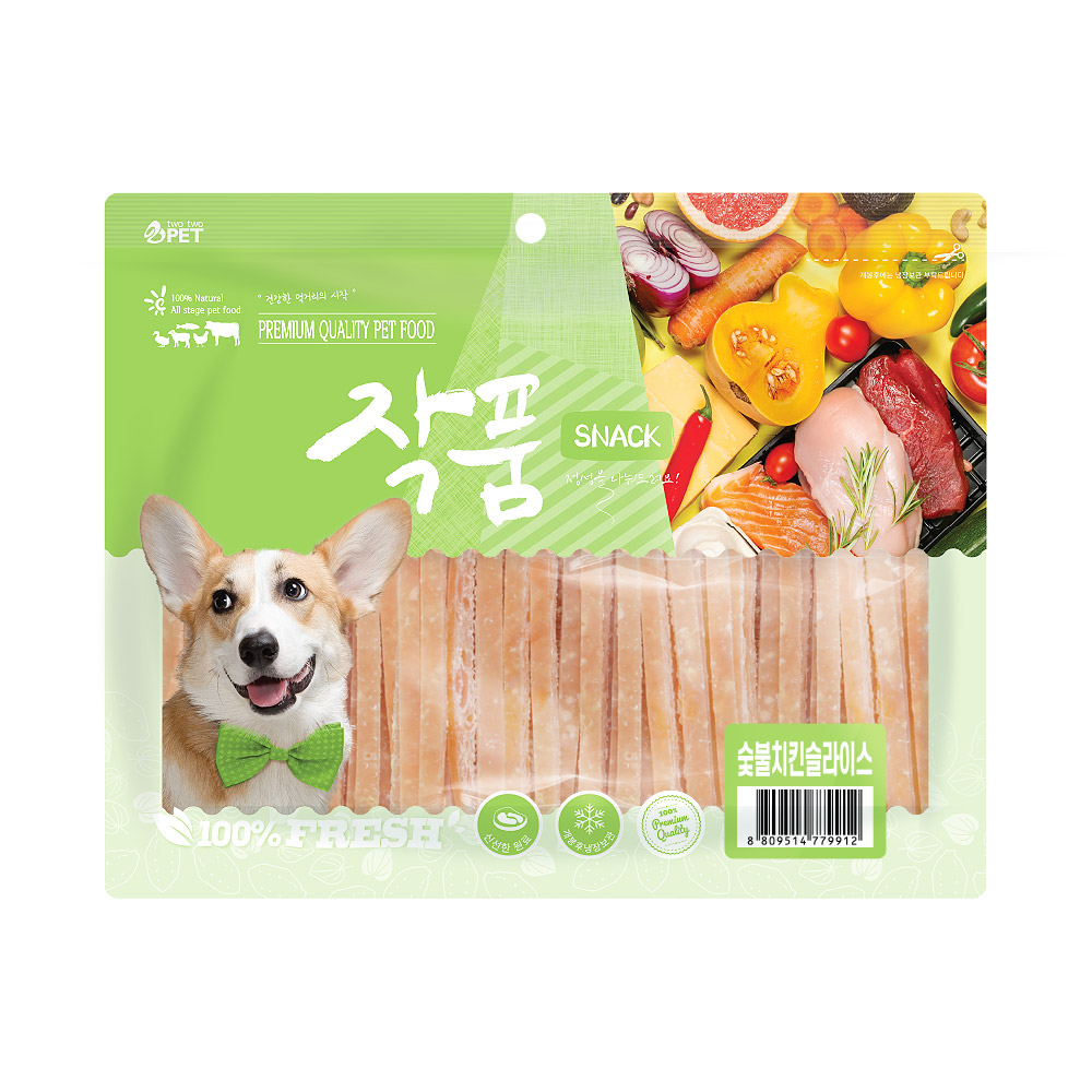 [작품] 숯불치킨슬라이스 300g
