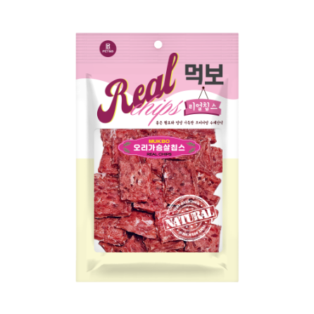 먹보리얼)오리가슴살칩스 (5+1) 행사