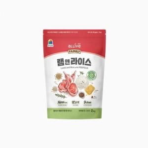 올리브 패밀리 램앤라이스 전연령 2kg