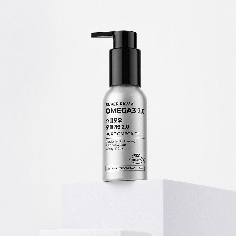 [슈퍼포우] 고양이 오메가3 피부 관절 영양제 (50ml)