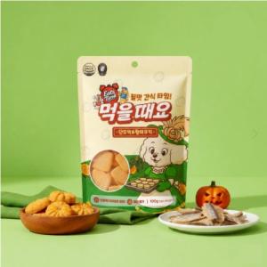 바우와우 잇츠타임 단호박&황태 쿠키 100g