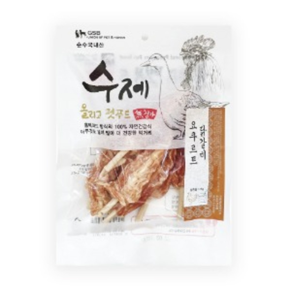 수제올리고펫푸드 요쿠르트 닭갈비 125g