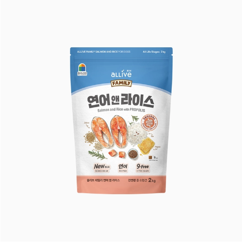 올리브)패밀리 연어앤라이스 2kg
